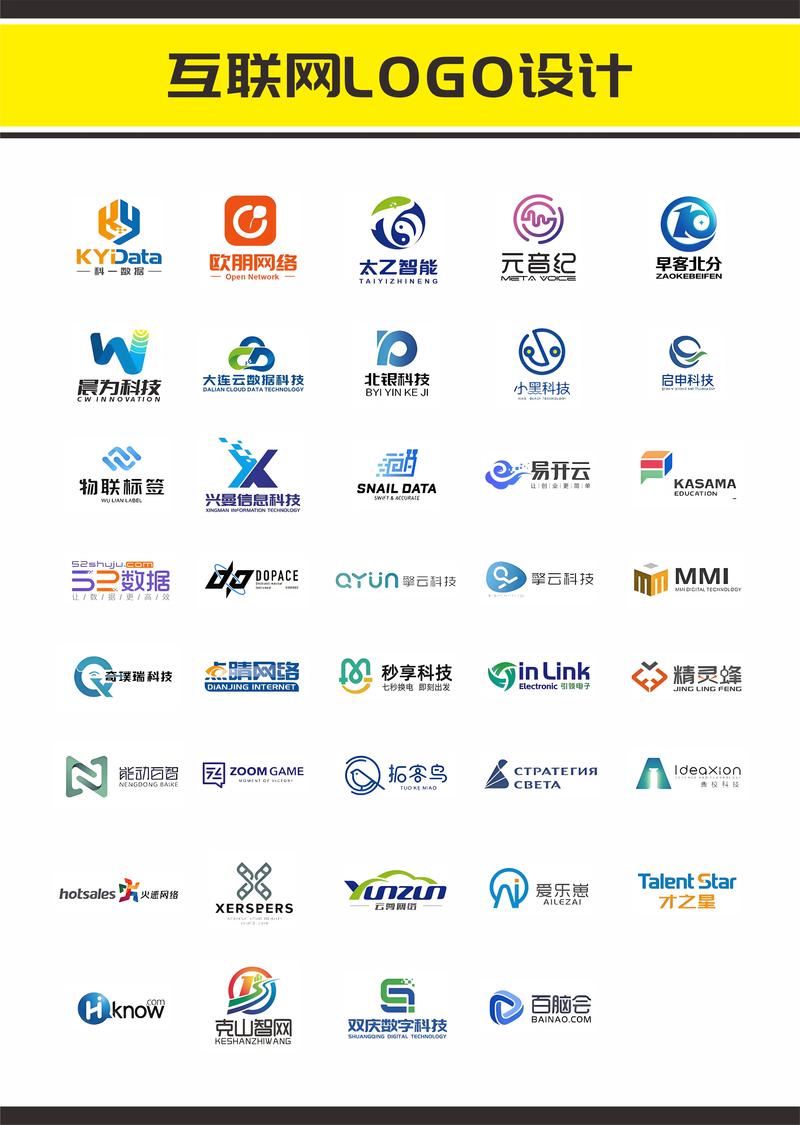 互联网科技公司logo如何设计才出彩?-图1 互联网科技公司logo如何设计才出彩?-图1