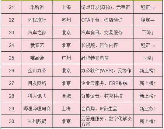 2025互联网企业排名将如何变局？-图2