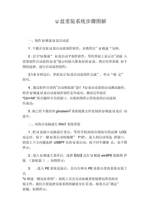 U盘安装系统教程，具体步骤是怎样的？-图1