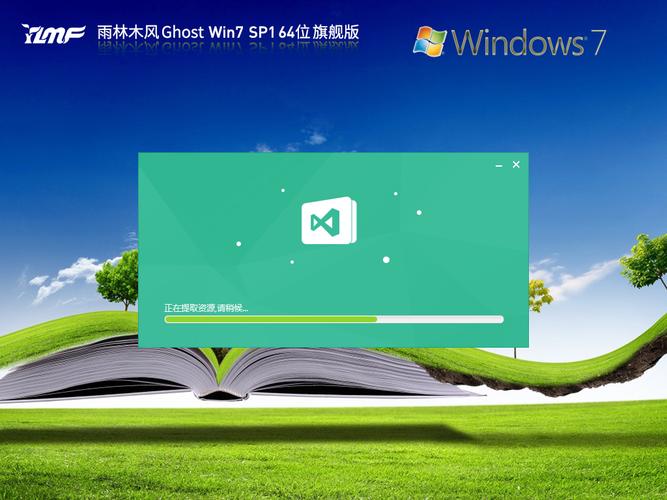 雨林木风win7 64位怎么安装？-图2